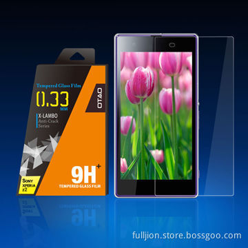 OTAO New Style 0.33 mm right angle tempered-glass screen protector for Samsung Galaxy Z2